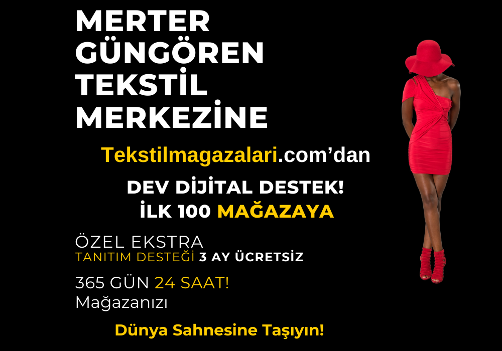 Merter-Güngören Tekstil Merkezine Tekstilmagazalari.com’dan Dev Dijital Destek!