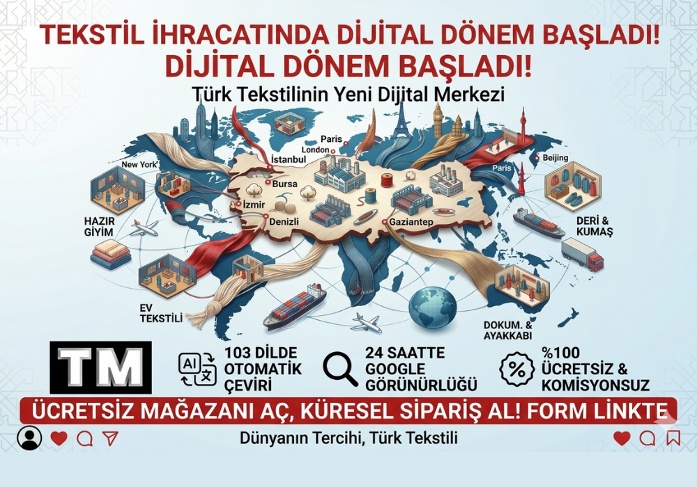Tekstil İhracatında Dijital Dönem: B2B Tekstil Pazar Yeri Portalı
