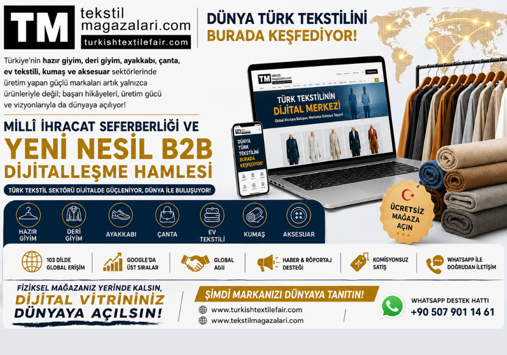 Dünya Türk Tekstilini Burada Keşfediyor: Millî İhracat Seferberliği