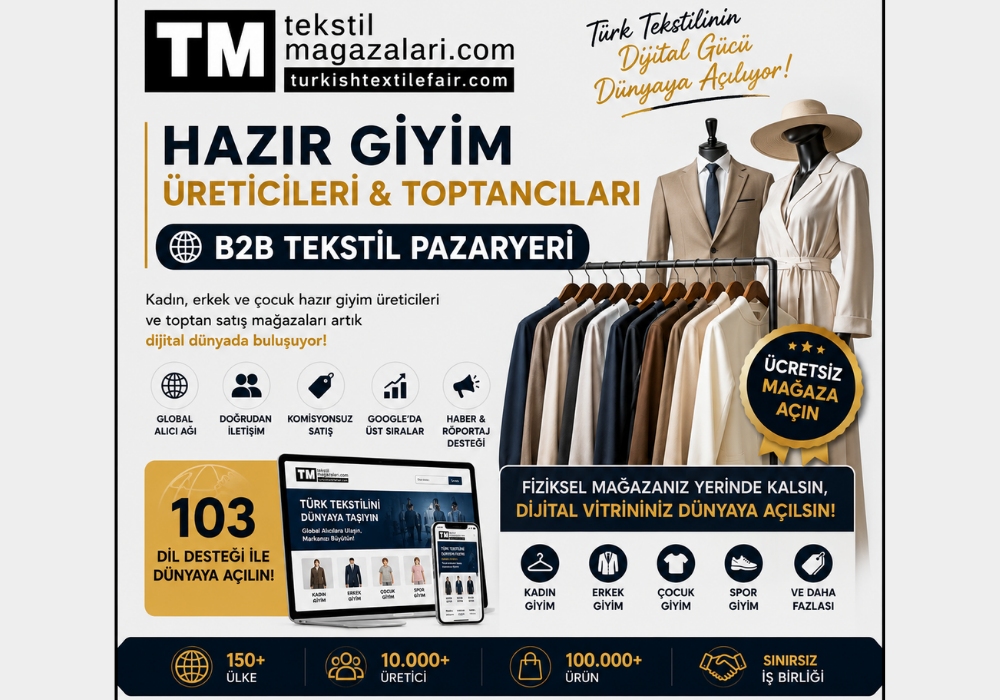 Hazır Giyim Üreticileri & Toptancıları | B2B Tekstil Pazaryeri