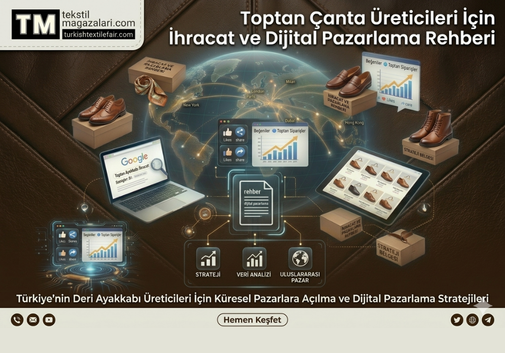 Toptan Çanta Üreticileri İçin İhracat ve Dijital Pazarlama Rehberi