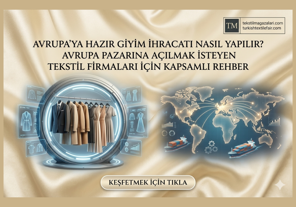 Avrupa'ya Hazır Giyim İhracatı Nasıl Yapılır? Kapsamlı B2B Rehberi