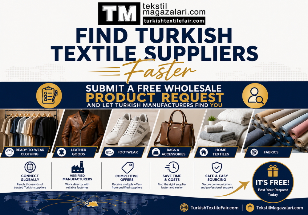 Find Turkish Textile Suppliers | Submit a Free Wholesale Product Request in Türkiye