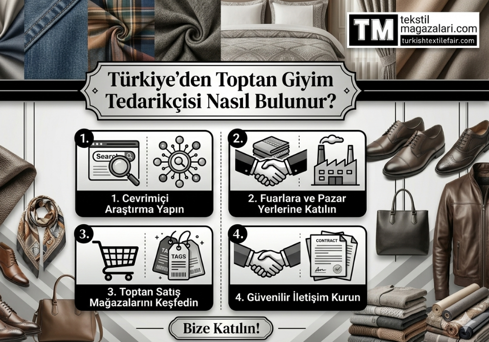 Türkiye’den Toptan Giyim Tedarikçisi Nasıl Bulunur? Nihai B2B Tedarik Rehberi