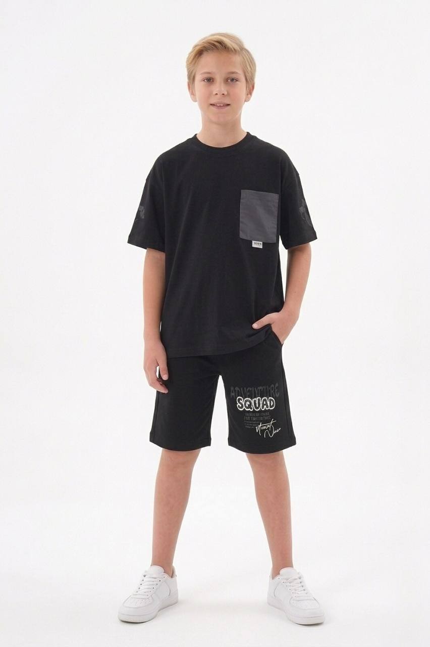 ERKEK ÇOCUK ŞORTLU TAKIM - 7043