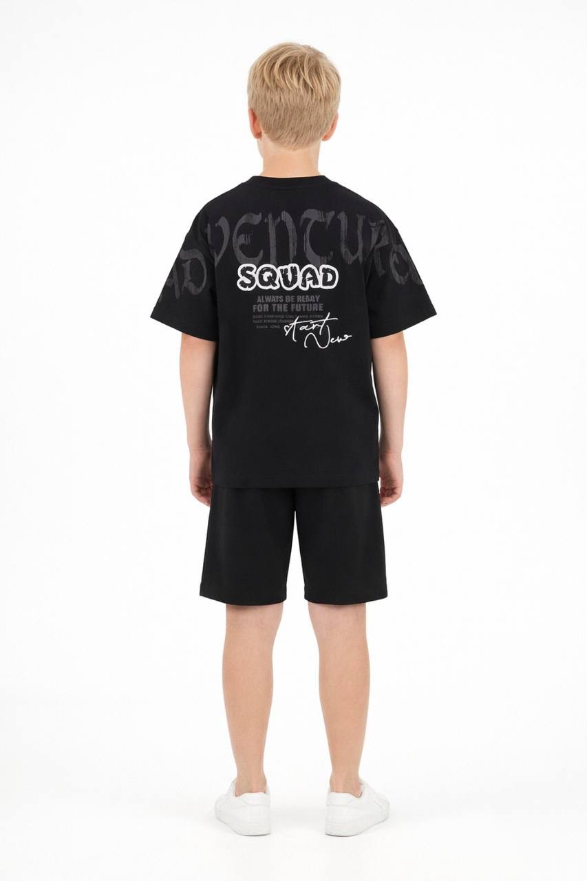 ERKEK ÇOCUK ŞORTLU TAKIM - 7043