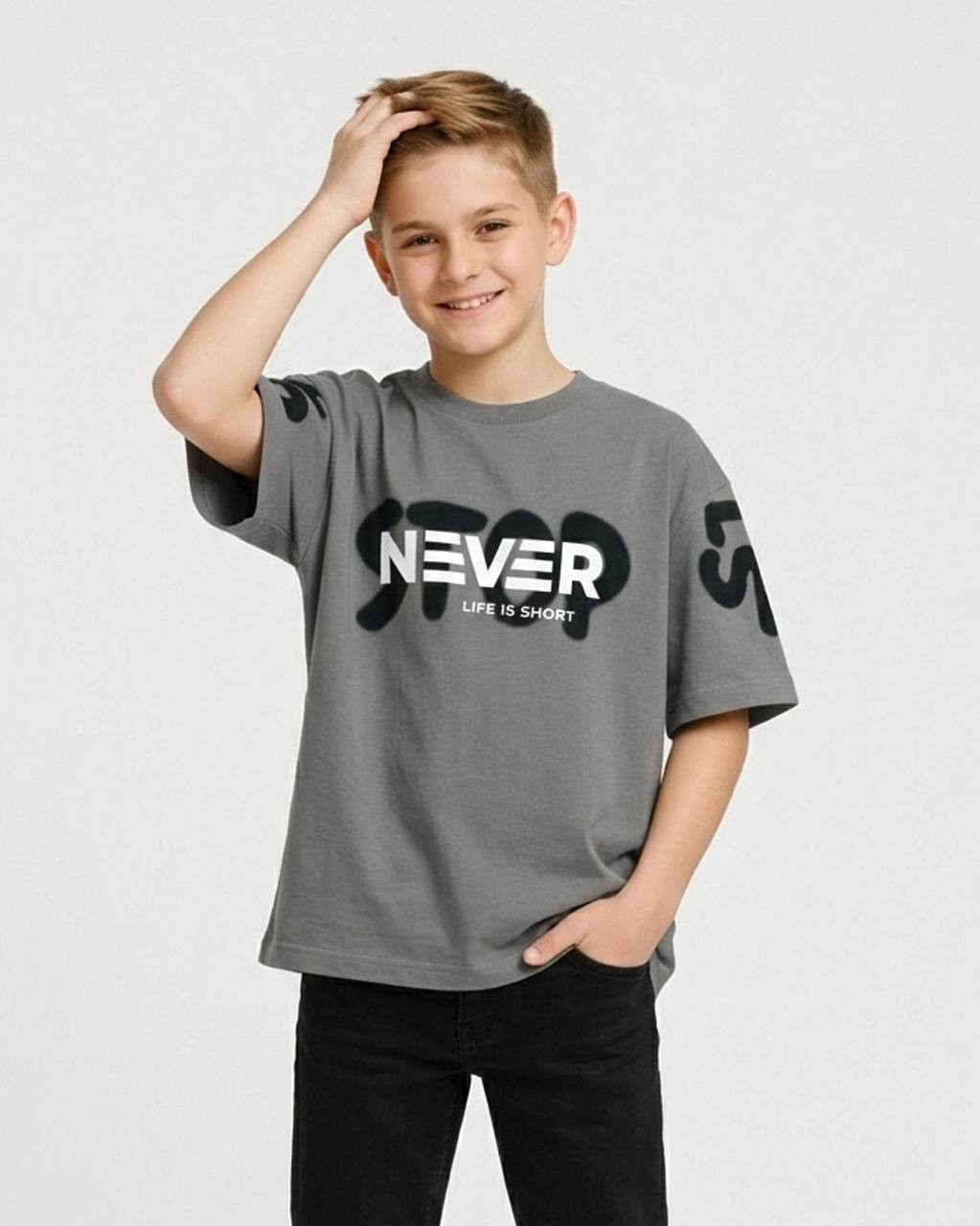 ERKEK ÇOCUK TİŞÖRT - 7040