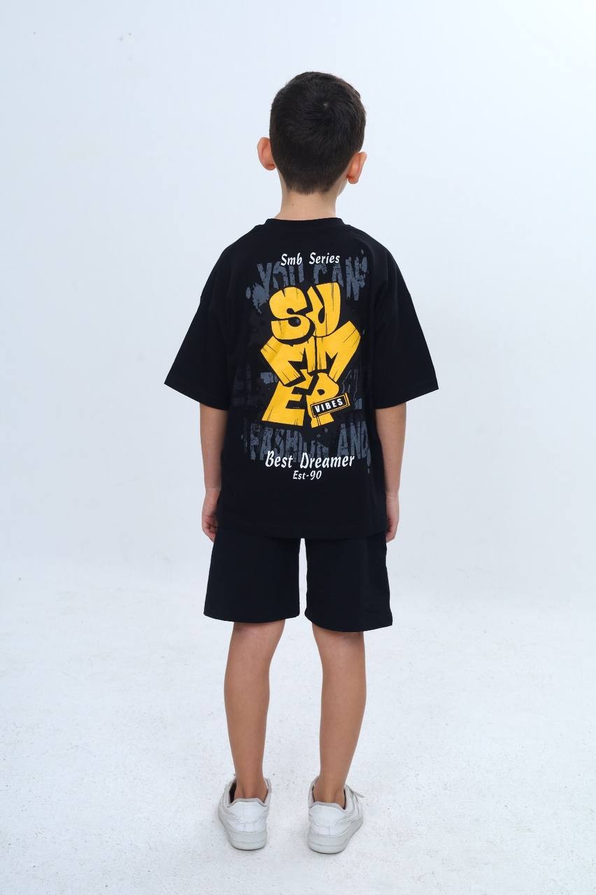 ERKEK ÇOCUK ŞORTLU TAKIM - 7034